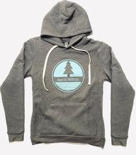 Load image into Gallery viewer, Unisex Felling Hoodie - Light Grey /  Mint