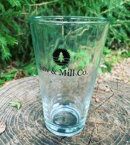 Saw & Mill Co. 16 oz Pint Glass