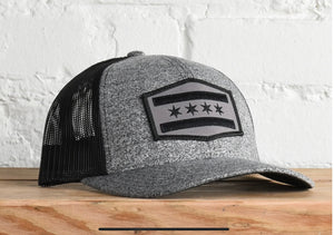 Classic State Illinois - Chicago Flag Snapback Grey