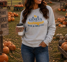 Load image into Gallery viewer, Life is Good On the Fox Geneva Crew - Tri-Ash