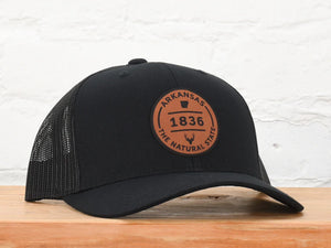 Arkansas Natural Snapback - Black