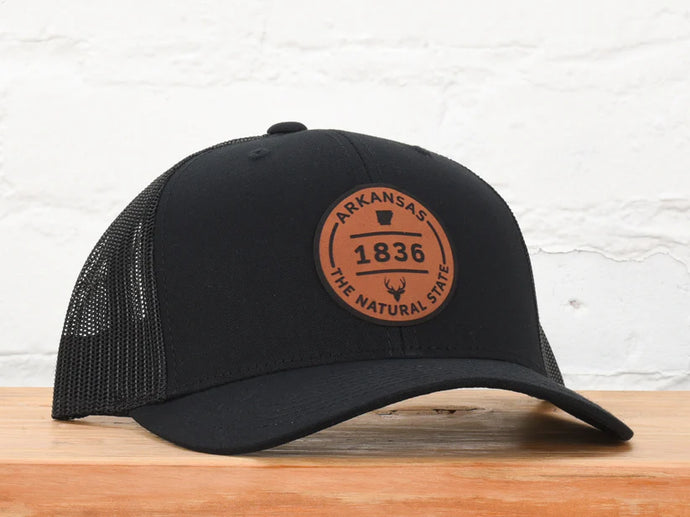 Arkansas Natural Snapback - Black