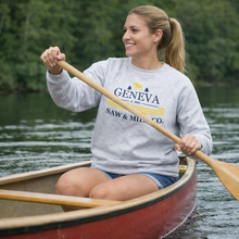 Load image into Gallery viewer, Life is Good On the Fox Geneva Crew - Tri-Ash