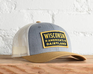 Wisconsin Dairyland Snapback - Cream