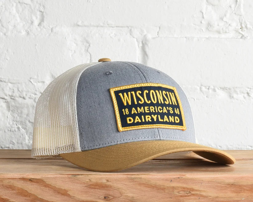 Wisconsin Dairyland Snapback - Cream
