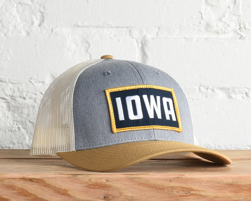 Iowa Fan Snapback - Cream