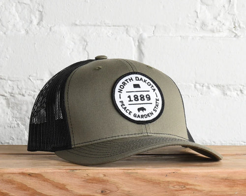 North Dakota Peace Garden State Snapback