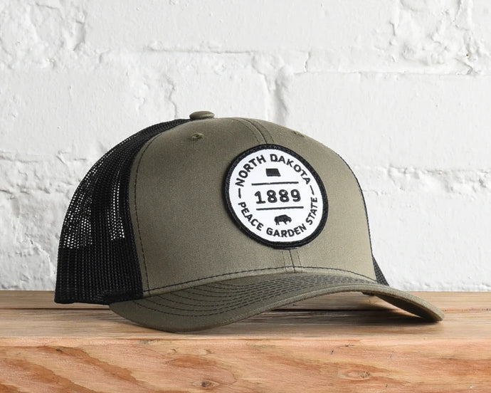 North Dakota Peace Garden State Snapback