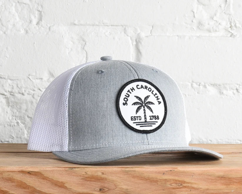 South Carolina Palms Snapback - Grey