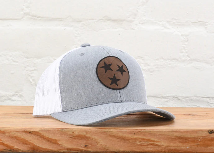 Tennessee The Volunteer State Snapback  - Leather Patch