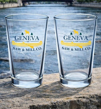 Load image into Gallery viewer, Geneva 16 oz Pint Glass