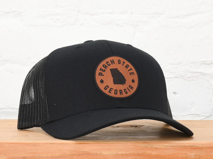 Georgia Peach State Snapback - Black