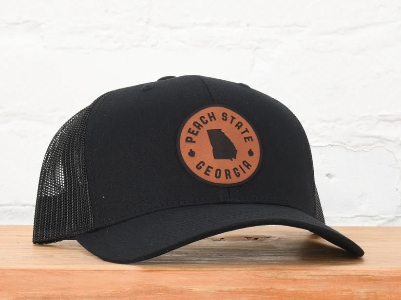 Georgia Peach State Snapback - Black