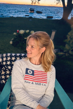 Load image into Gallery viewer, Saw Blade and Stripes Crew