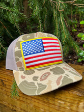 Load image into Gallery viewer, Saw &amp; Mill XL Flag Hat - Camo