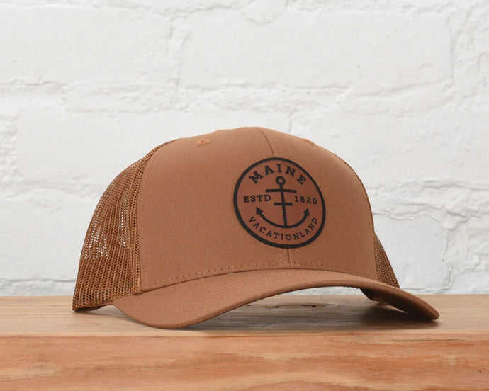 Maine Anchor Snapback - Brown