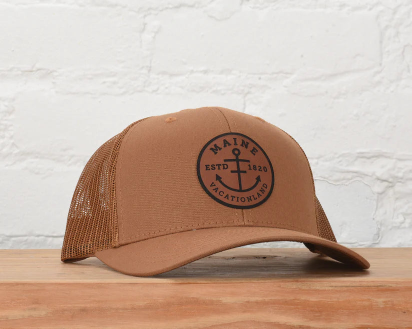 Maine Anchor Snapback - Brown