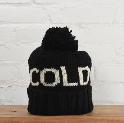 Classic State Cold AF Beanie - Black