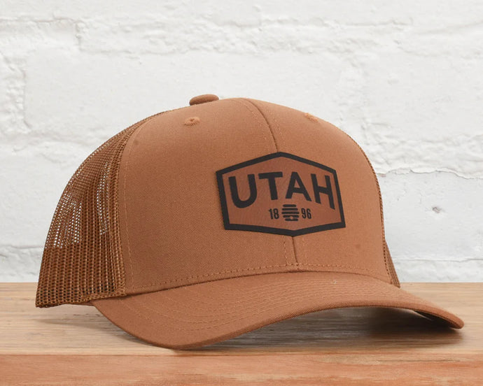 Utah Honeybee Snapback - Brown