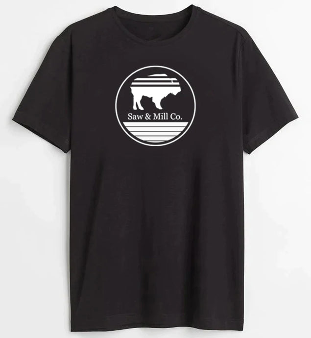 Unisex Bison Plain T-Shirt