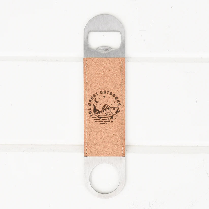 The Great Outdoors Cork Bottle Opener