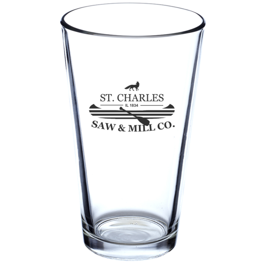 Life is Good On the Fox - St. Charles 16 oz Pint Glass