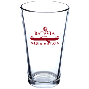 Life is Good On the Fox - Batavia 16 oz Pint Glass