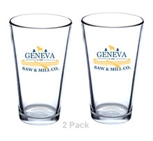 Load image into Gallery viewer, Geneva 16 oz Pint Glass