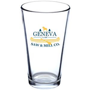 Life is Good On the Fox - Geneva 16 oz Pint Glass