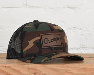 Classic State Illinois - Chicago Script Snapback