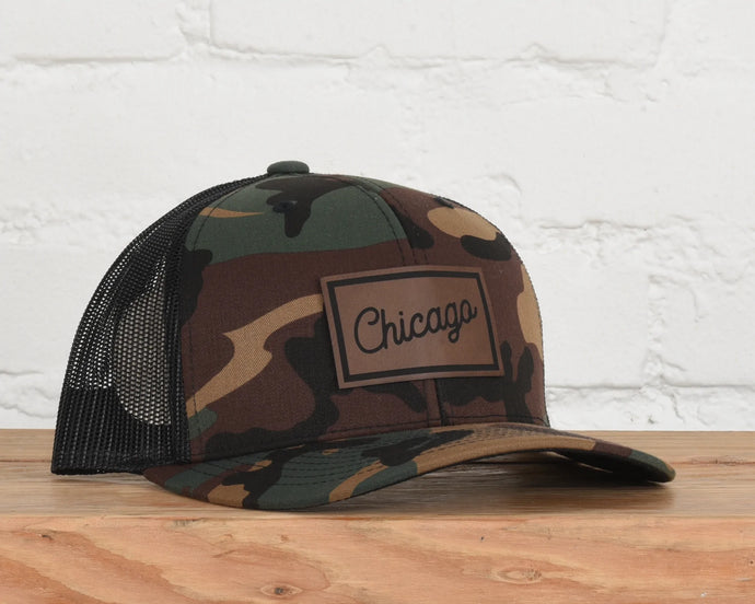 Classic State Illinois - Chicago Script Snapback