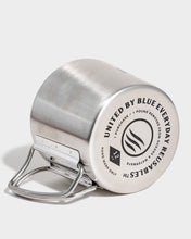 Load image into Gallery viewer, United By Blue Lunar Mountains 12oz Compass Cup