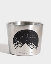 Load image into Gallery viewer, United By Blue Lunar Mountains 12oz Compass Cup