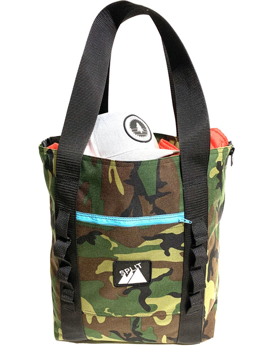 Split Tote Bag - Camo