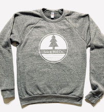 Load image into Gallery viewer, Unisex Pine Crew Sweatshirt - Grey/Slim Fit
