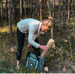 Split Tote Bag - Camo