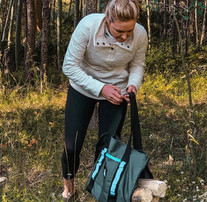 Split Tote Bag - Camo