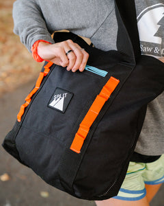 Split Tote Bag - Blaze