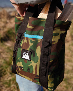 Split Tote Bag - Charcoal