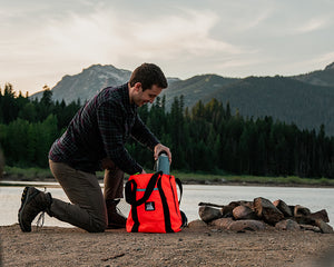 Split Tote Bag - Camo