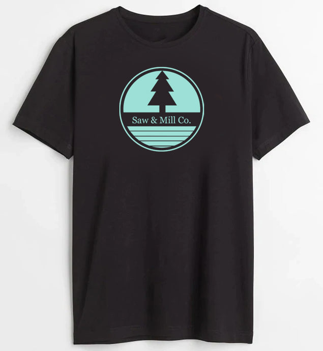 Unisex Pine Logo T-Shirt - Mint