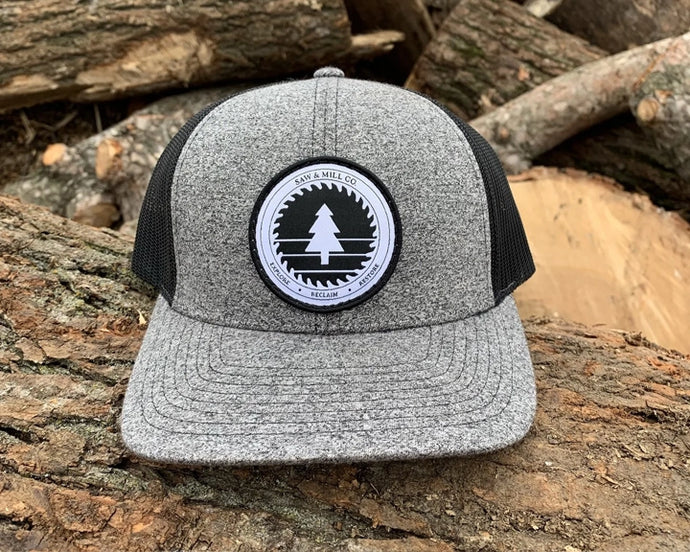 Saw & Mill Logo Hat - Grey