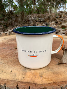 United By Blue (LARGE) Adventure Is Calling Enamel 22 Oz. Mug