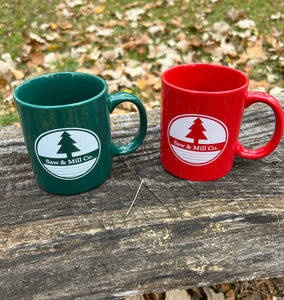 Saw & Mill Company Logo Mug