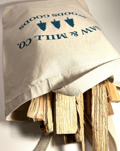 Load image into Gallery viewer, Saw &amp; Mill Company Canvas Kindling Bag