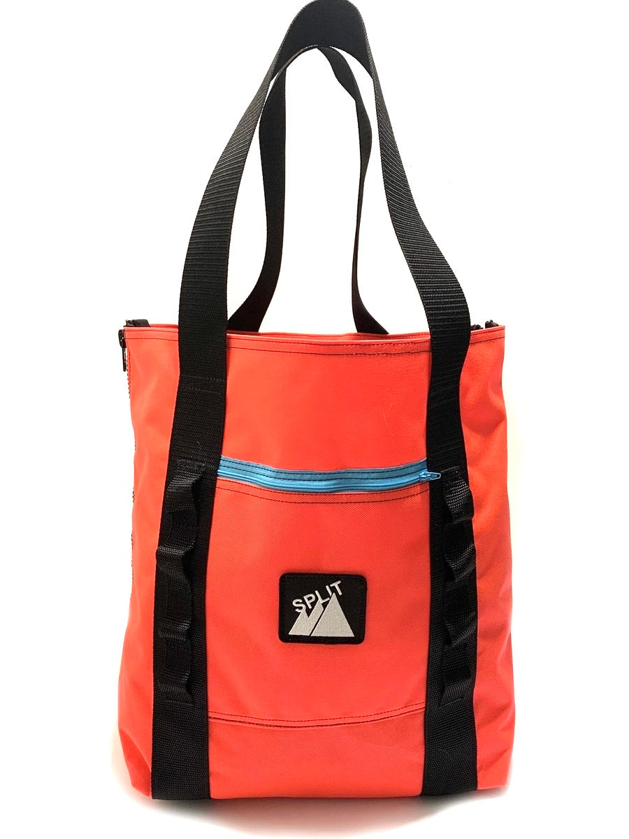 Split Tote Bag - Blaze