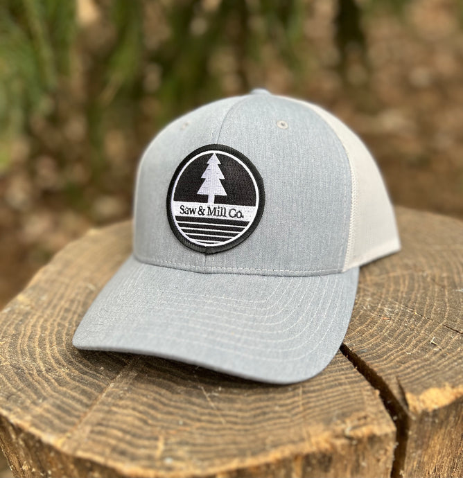 Saw & Mill Pine Hat - Light Grey