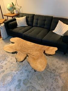 Slabbed Coffee Table with Hair Pin Legs
