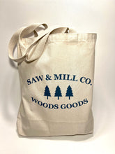 Load image into Gallery viewer, Saw &amp; Mill Company Canvas Kindling Bag