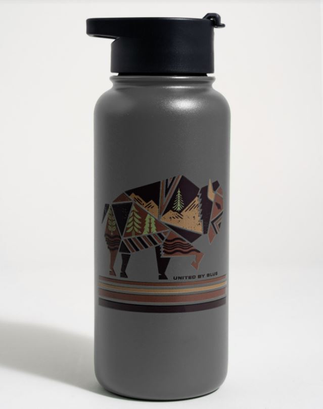 United By Blue Bison 32 oz. Insulated Steel Water Bottle
